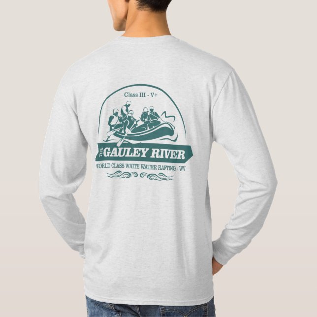 T-shirt Rivière Gauley (rafting2) (Dos)