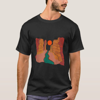 T-shirt Rivière Guardians Desert Sunset Rafting Kayaking G