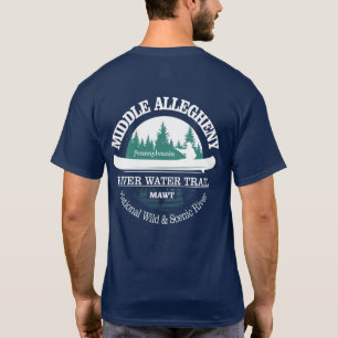 T-shirt Rivière Middle Allegheny WT (CT)