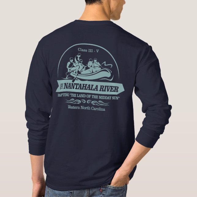T-shirt Rivière Nantahala (rafting2) (Dos)