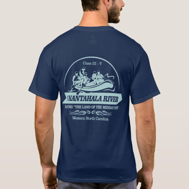 T-shirt Rivière Nantahala (rafting2) (Dos)