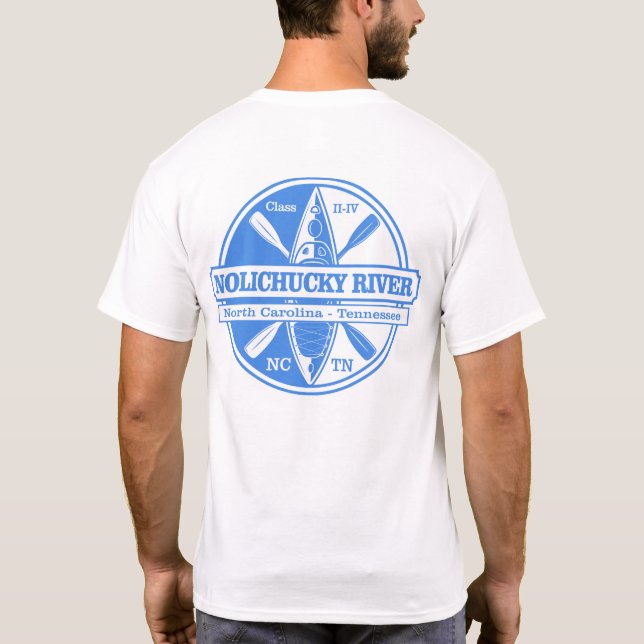 T-shirt Rivière Nolichucky (K3) (Dos)