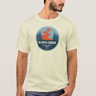 T-shirt Rivière Pittoresque et sauvage de Black Creek Miss