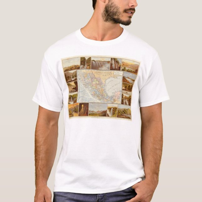 T-shirt Rivières au Mexique (Devant)