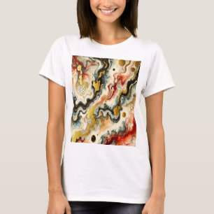 T-shirt Rivières dorées