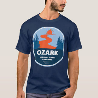 T-shirt Rivières Pittoresques nationales d'Ozark