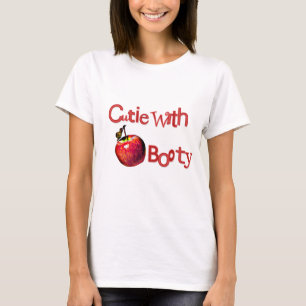 T-shirt Riyah-Li conçoit Cutie avec le butin d'Apple