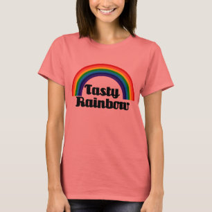T-shirt Riyah-Li conçoit l'arc-en-ciel savoureux