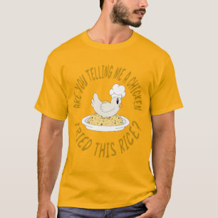 T-shirt riz au poulet frit