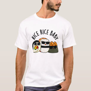 T-shirt Riz Bébé Funny Sushi Roll Pun