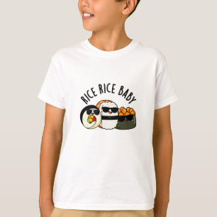 T-shirt Riz Bébé Funny Sushi Roll Pun