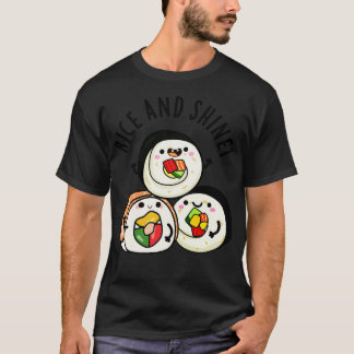 T-shirt Riz Et Shirty Cute sushi Pun 1