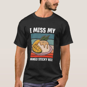 T-shirt Riz Gluant à la Mangue Asiatique Rétro et Amateurs