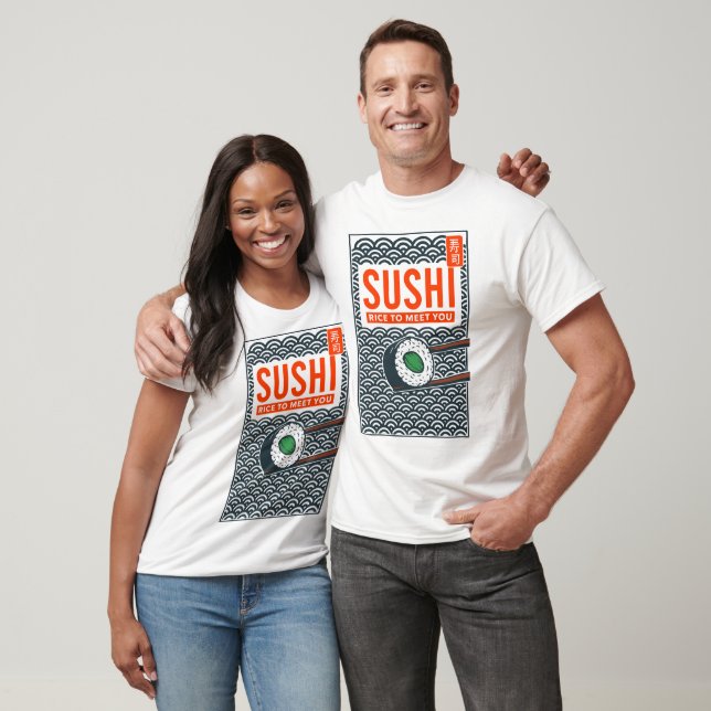 T-shirt Riz pour vous rencontrer (Unisexe)