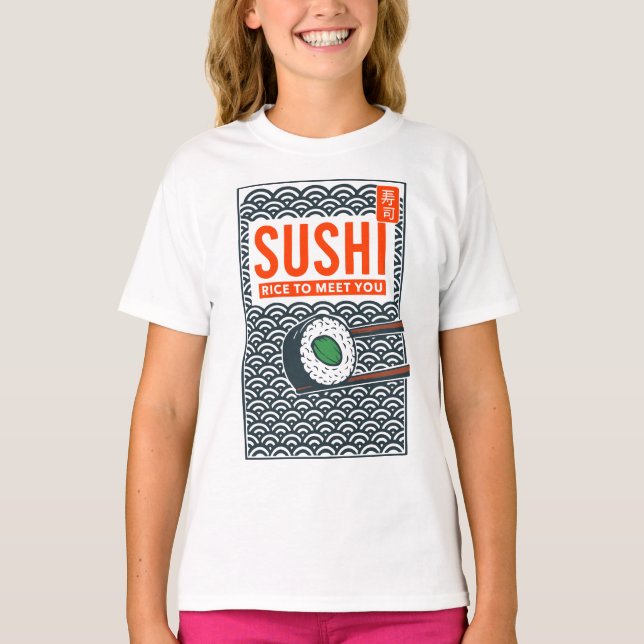 T-shirt Riz pour vous rencontrer (Devant)