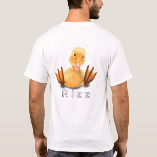 T-shirt Rizz Canard Drôle