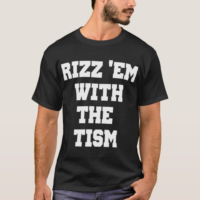 T-shirt Rizz 'Em Avec 'Tism Funny Thanksgiving (Devant)
