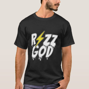 T-shirt Rizz God Trap Drip Rap Coon Emote Populaire Stream