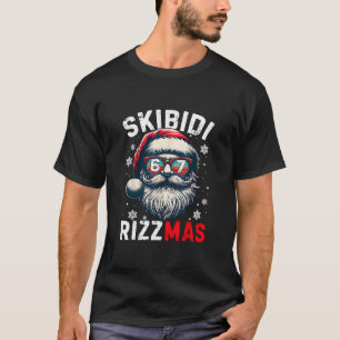 T-shirt Rizz Noël 67 Père Noël Xmas Génération Alpha Skibi
