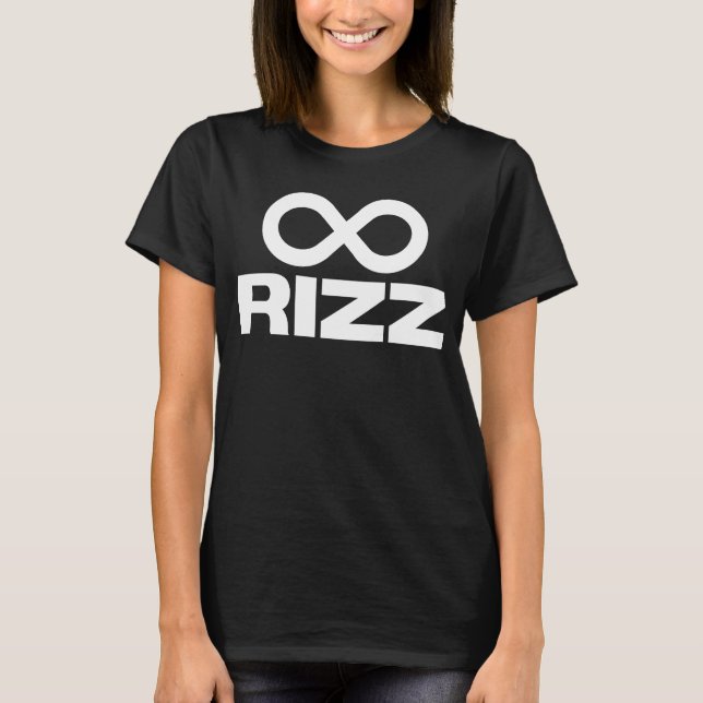 T-shirt Rizz Rizz Slang infini (Devant)