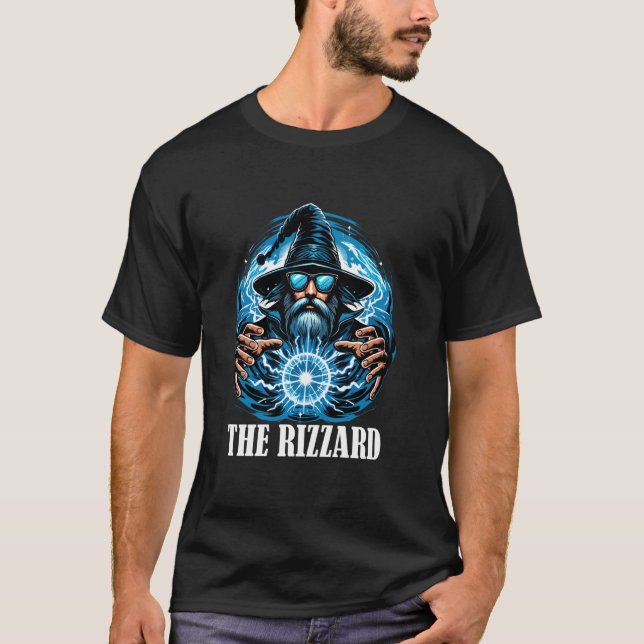 T-shirt Rizzard Funny Rizz Wizard Spells (Devant)