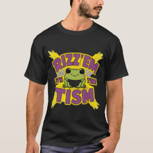 T-shirt Rizz'em avec le tam pour autisme