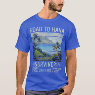T-shirt RJC Route vers Hana Survivant Maui Hawaïrip Aventu