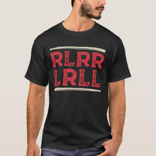 T-shirt Rlrr Lrll Funny Drummer