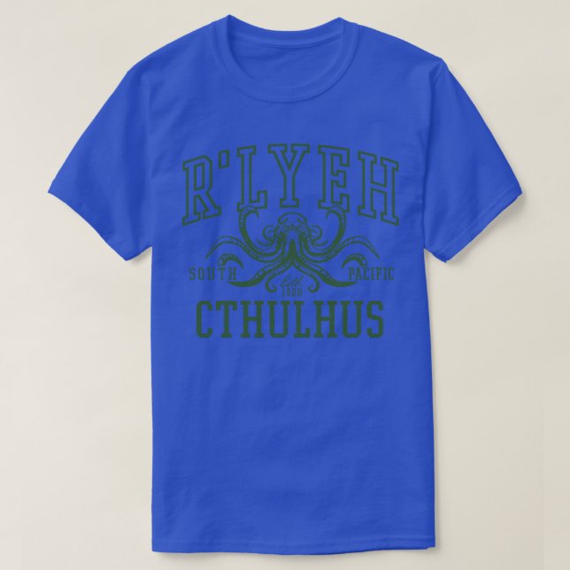 T-shirt RLyeh Cthulhus (Design devant)