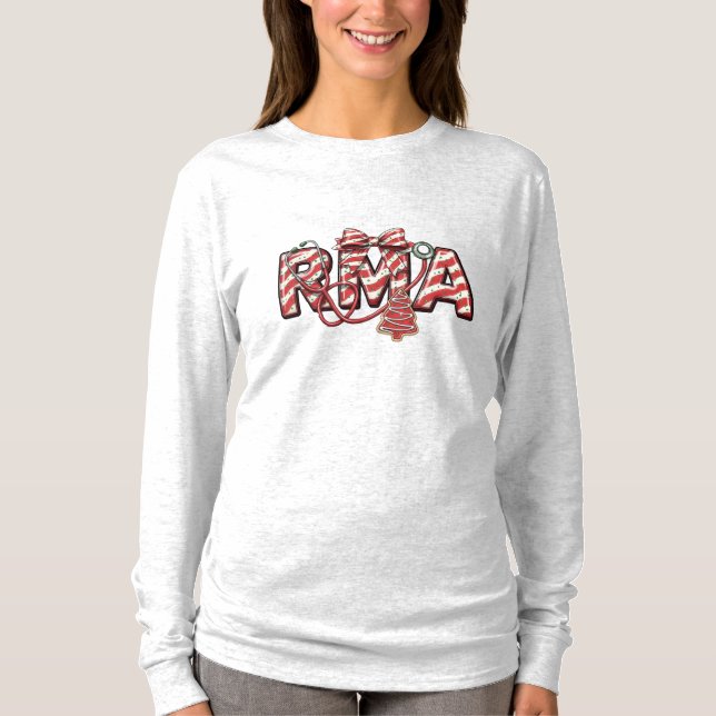 T-shirt RMA à manches longues – Assistant médical agréé (Devant)