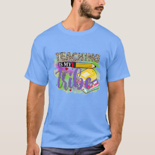 T-shirt Rms004718 enseigner est ma tribu
