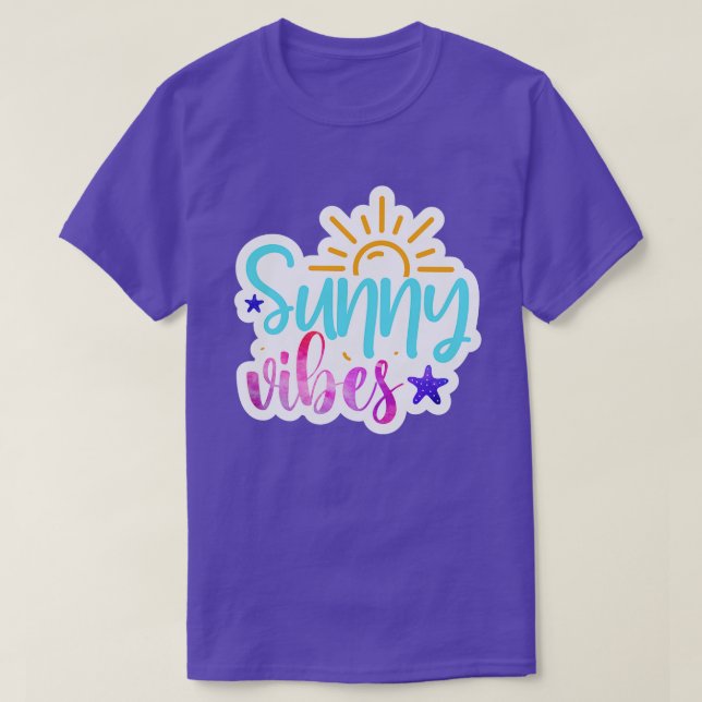 T-shirt Rms006112 Vibes ensoleillées (Design devant)
