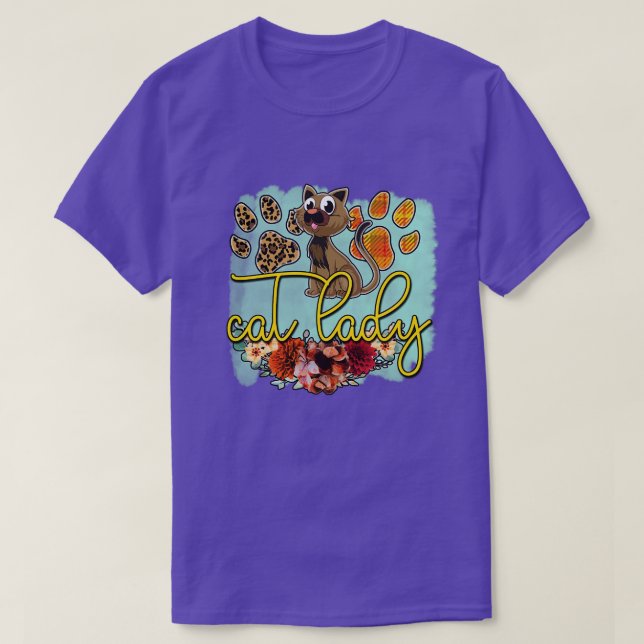 T-shirt Rms00716 femme de chat (Design devant)