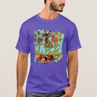 T-shirt Rms00716 femme de chat