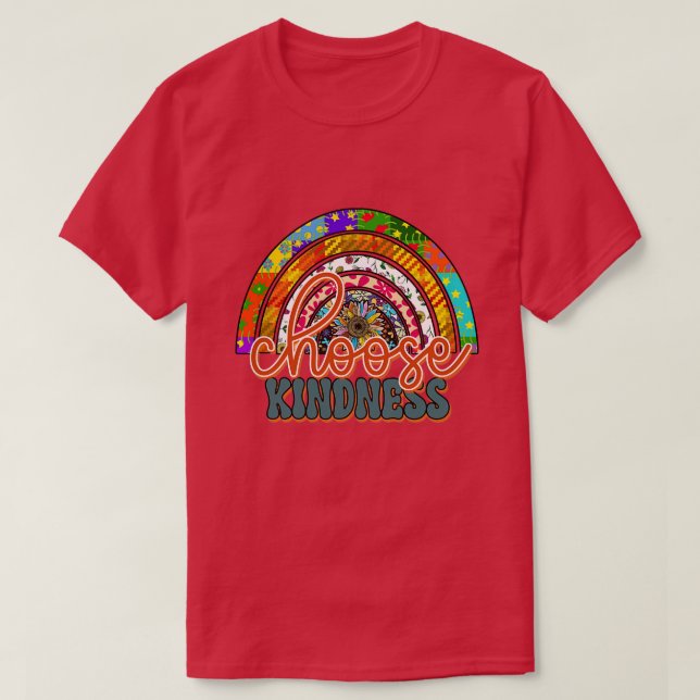 T-shirt Rms007212 choisir gentillesse (Design devant)