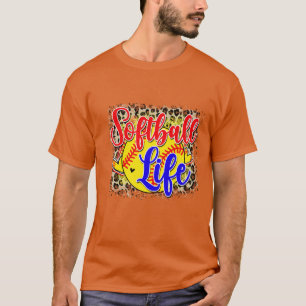 T-shirt Rms007313 softball life