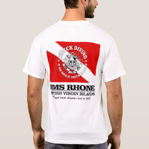 T-shirt RMS Rhone (meilleures épaves)