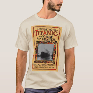 T-shirt RMS Titanic Nautical Cruise Ship Disaster 1912