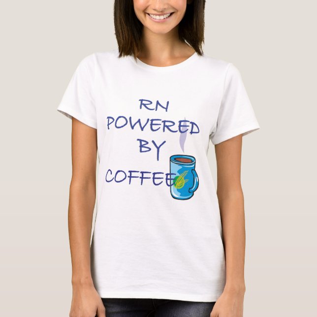 T-SHIRT RN ACTIONNÉ PAR LE CAFÉ (Devant)