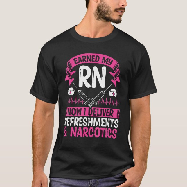 T-shirt RN CNA Appreciation Nursing Essentials Emergency R (Devant)