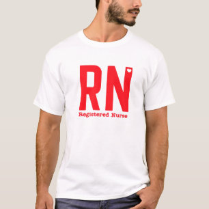 T-shirt RN Register ed Living That Nurse Life All Night Sc