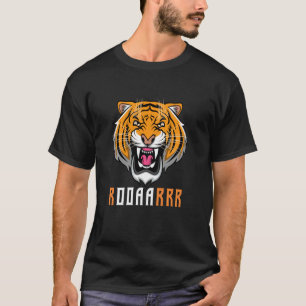 T-shirt Roaaaarrr Faune Animaux Mignons Tigres Grands Féli