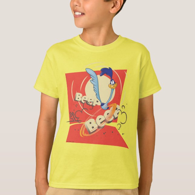 T-shirt ROAD RUNNER™ BEEP BEEP!™ Graphique de coucher de s (Devant)