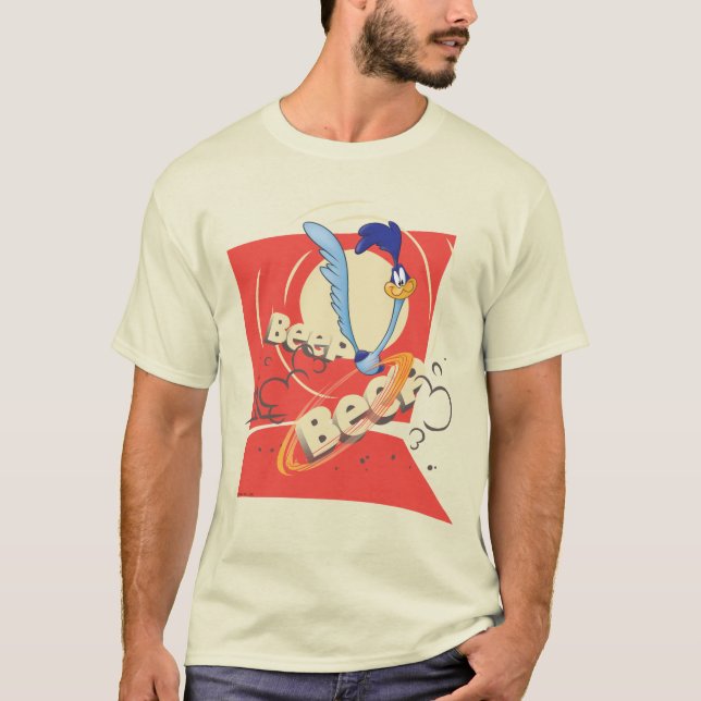T-shirt ROAD RUNNER™ BEEP BEEP!™ Graphique du coucher de s (Devant)