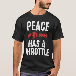 T-shirt Road Therapy Peace a une accélération