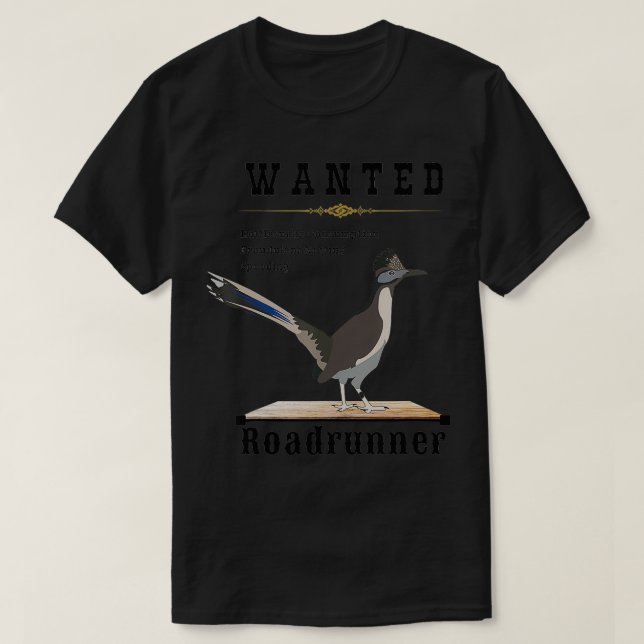 T-shirt Roadrunner Recherché drôle (Design devant)
