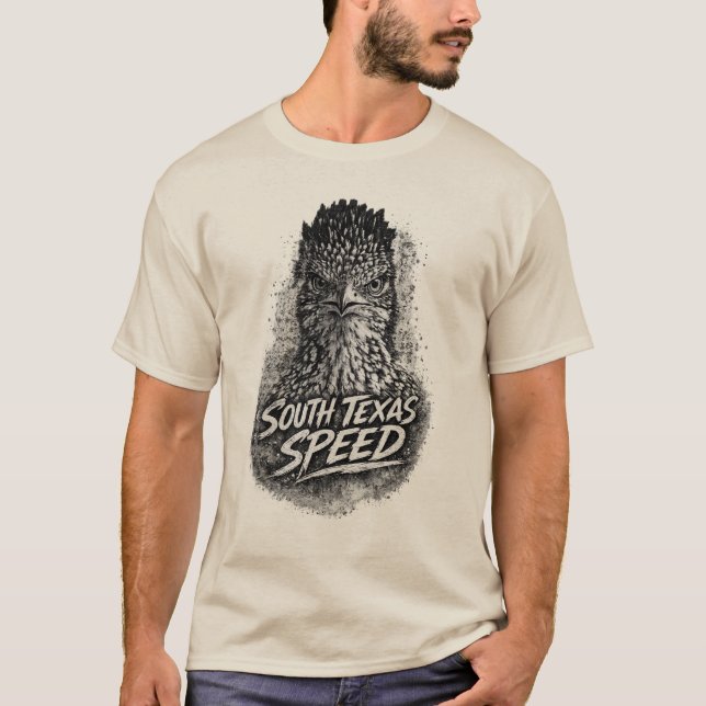 T-shirt Roadrunner South Texas Speed (Devant)