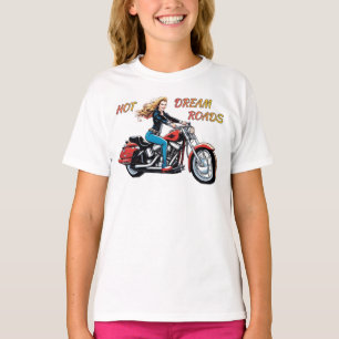 T-shirt Roads Girl Hot Dream