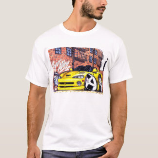 T-shirt Roadster/avant jaunes de ViperAlley seulement