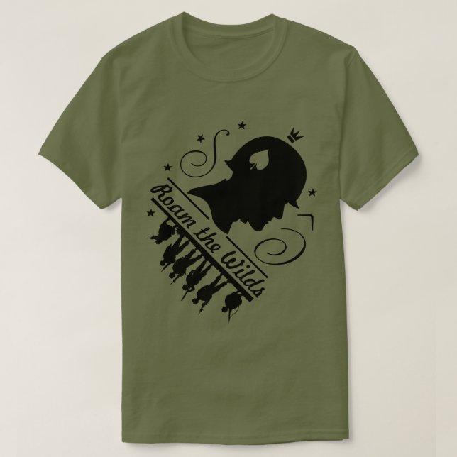 T-shirt Roam the Wilds Soldier Style (Design devant)